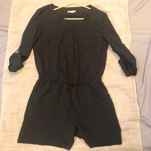 Ann taylor LOFT black romper